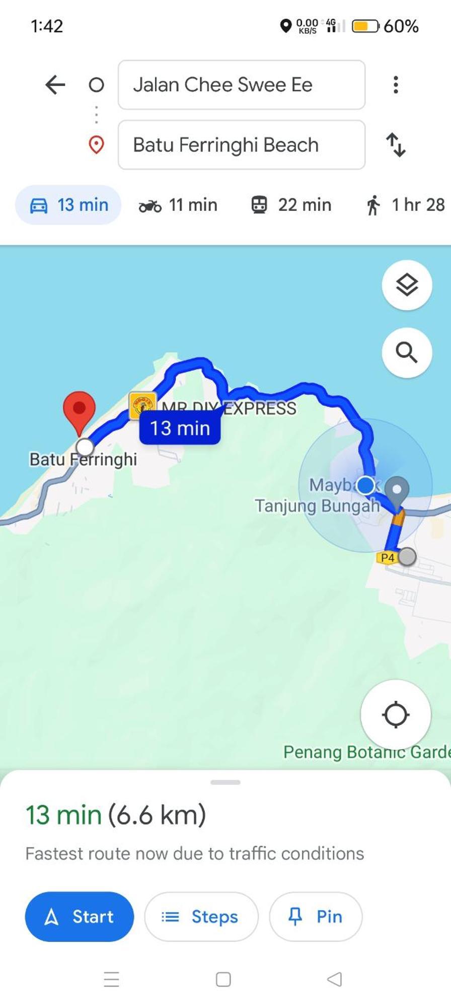 Sterling Homestay Tanjung Bungah  Ngoại thất bức ảnh